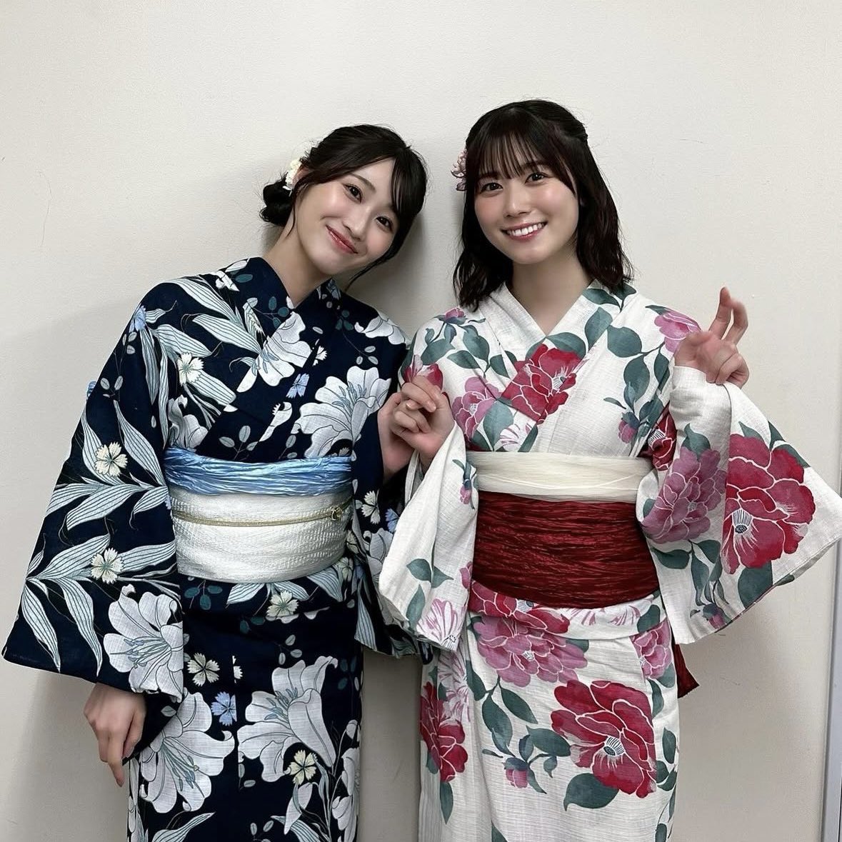 tarutaru_21546's tweet image. 見ているだけで幸せになれる2人☺️
そして丹生ちゃん巻き髪かわいすぎる、、、

 #nibugram