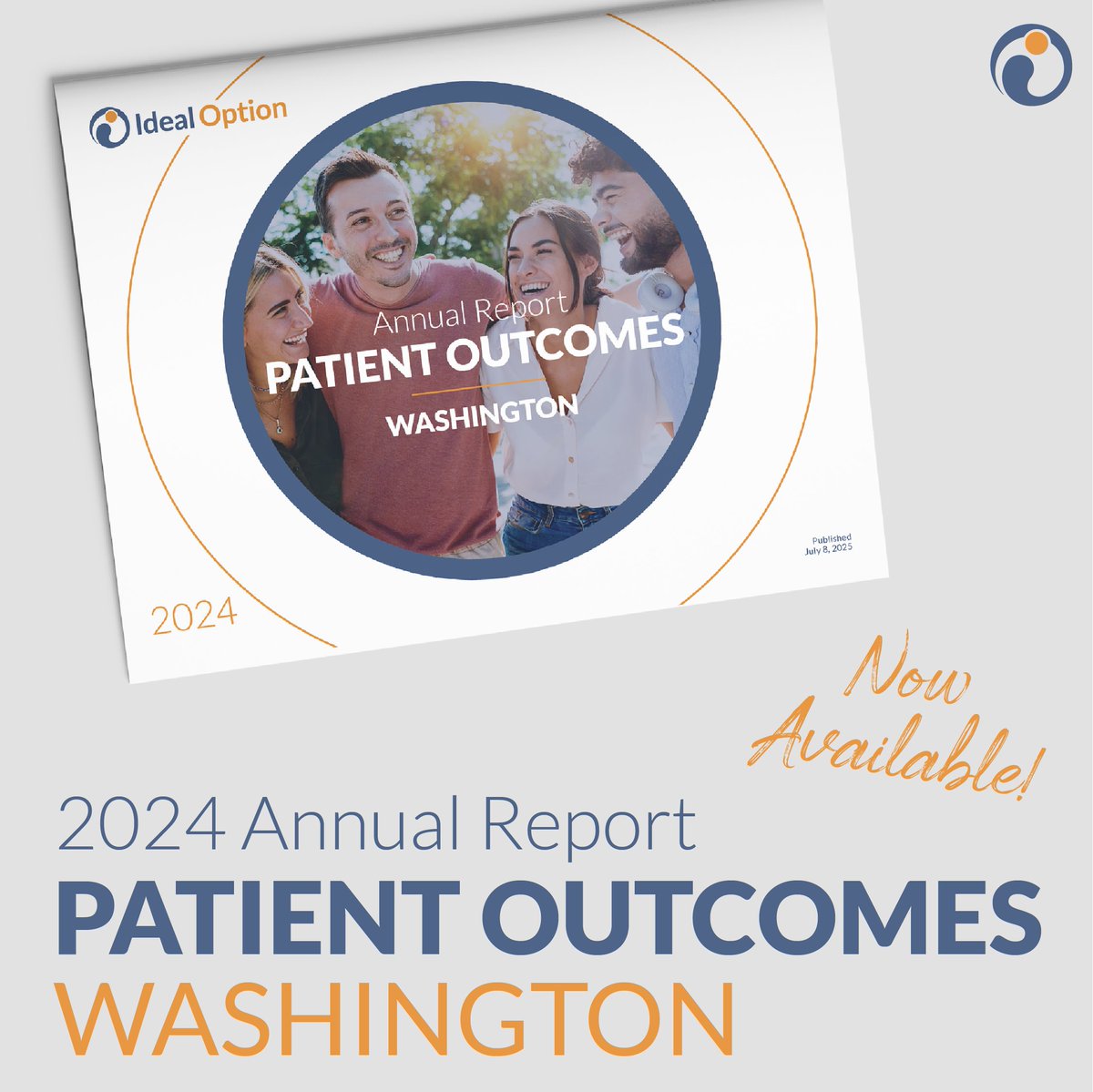 Our 2024 WA Patient Outcomes Report is now available: idealoption.com/patient-outcom…! The report, based on lab specimens collected from over 7,200 WA patients patients, supports the effectiveness of treatment that combines specialized providers, medication, and regular lab testing.