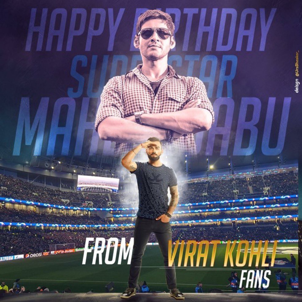 Virat Kohli Trends™ (@trendvirat) on Twitter photo Wishing The Savior Of Thousands Hearts, Prince Of Million Heartbeats, The Powerhouse Of Talent, Maestro Of Emotions, Superstar Of Indian Cinema, and The Unshakable Pillar Of Stardom a Very Happy Birthday <a href="/urstrulyMahesh/">Mahesh Babu</a> Anna From KING KOHLI Fan’s 👑❤️
#HBDSuperstarMahesh Wishing The Savior Of Thousands Hearts, Prince Of Million Heartbeats, The Powerhouse Of Talent, Maestro Of Emotions, Superstar Of Indian Cinema, and The Unshakable Pillar Of Stardom a Very Happy Birthday <a href="/urstrulyMahesh/">Mahesh Babu</a> Anna From KING KOHLI Fan’s 👑❤️
#HBDSuperstarMahesh