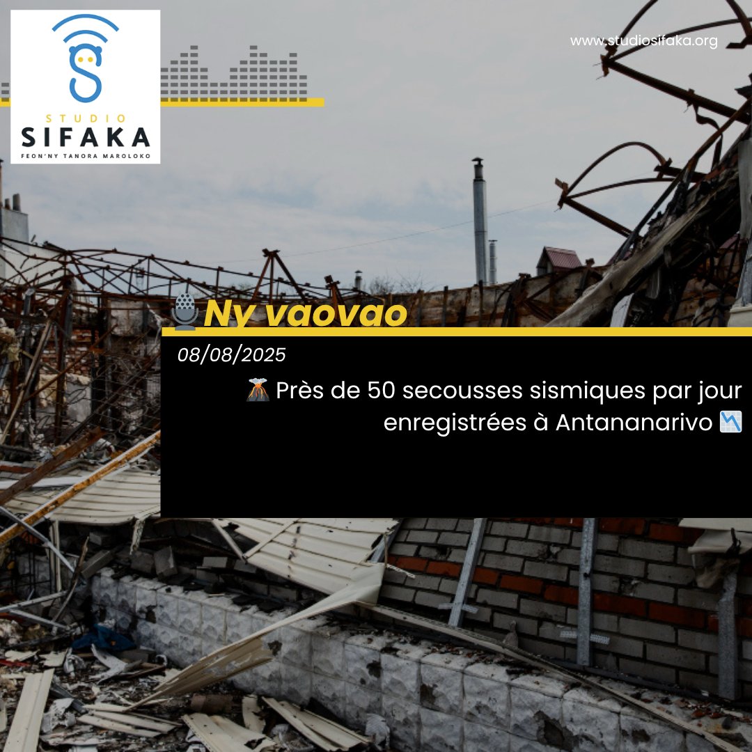 Studio Sifaka - la voix des jeunes à Madagascar tweet media