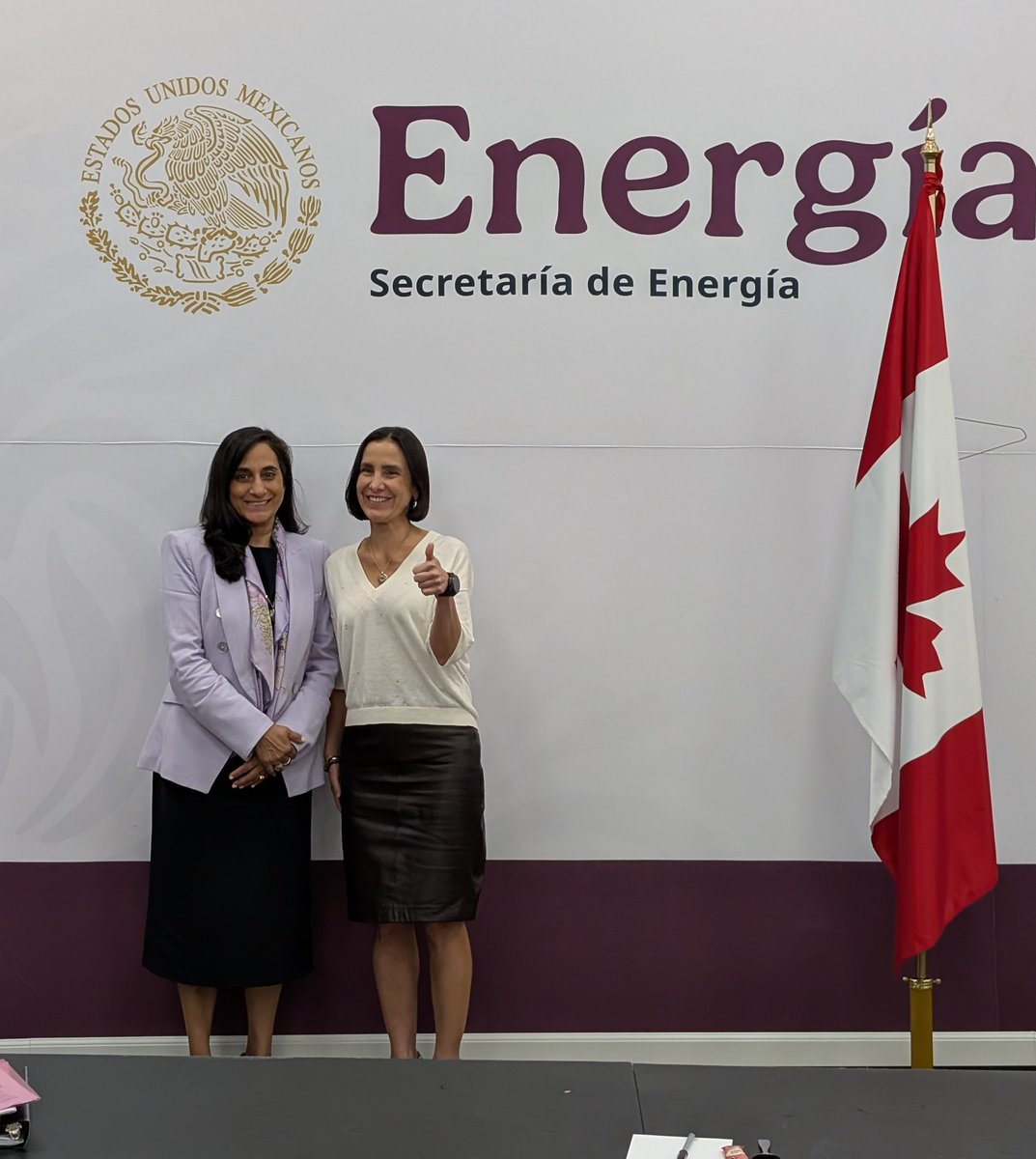 Foreign Policy CAN (@canadafp) on Twitter photo Minister Anand met with Mexico’s Energy Secretary <a href="/LuzElena_GE/">Luz Elena González Escobar</a> in Mexico City. They discussed opportunities for greater cooperation between Canada and Mexico when it comes to energy and energy infrastructure. Minister Anand met with Mexico’s Energy Secretary <a href="/LuzElena_GE/">Luz Elena González Escobar</a> in Mexico City. They discussed opportunities for greater cooperation between Canada and Mexico when it comes to energy and energy infrastructure.