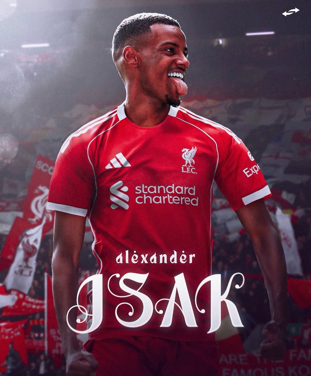 BREAKING 🚨 💣 

Liverpool 2nd bid for Alexander Isak imminent I’m being told.