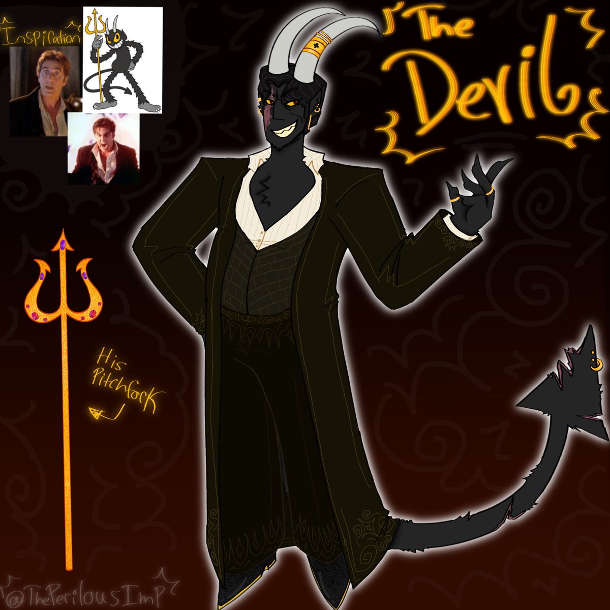 ThePerilousImp's tweet image. 100% finished Devils re redesign 
#cuphead #cupheadthedevil