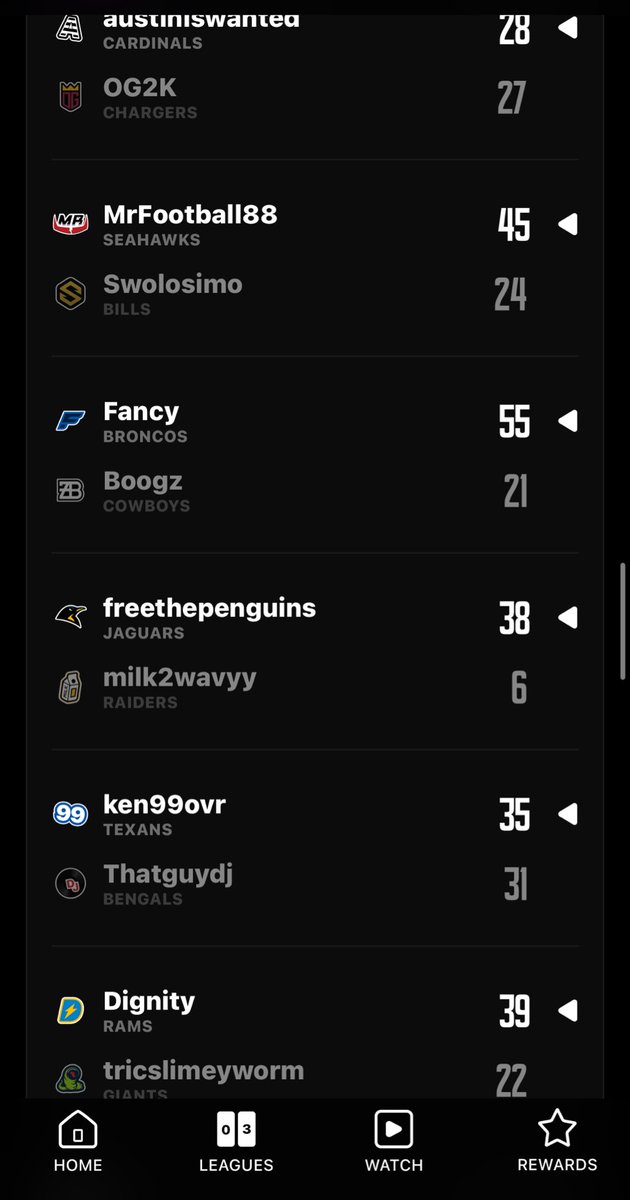1v1Me (@1v1me) on Twitter photo Thursday 1v1Me Leagues Recap 📸
- <a href="/Gusify_/">Gus</a> & <a href="/StreakDV/">Streak</a> pickup their 1st 2 wins of the season! 💣
- <a href="/Logic_Stark/">UPA LEGEND</a> is heatin up with the Spurs! 🔥
- <a href="/Swag_x_Godly/">Swag x Godly 🇩🇴</a> & <a href="/xmiami2k/">MIAMI TNB</a> remain perfect this SZN! ⛹🏽♂️
- 1st day of Madden 26 in the books! 🏈 Thursday 1v1Me Leagues Recap 📸
- <a href="/Gusify_/">Gus</a> & <a href="/StreakDV/">Streak</a> pickup their 1st 2 wins of the season! 💣
- <a href="/Logic_Stark/">UPA LEGEND</a> is heatin up with the Spurs! 🔥
- <a href="/Swag_x_Godly/">Swag x Godly 🇩🇴</a> & <a href="/xmiami2k/">MIAMI TNB</a> remain perfect this SZN! ⛹🏽♂️
- 1st day of Madden 26 in the books! 🏈