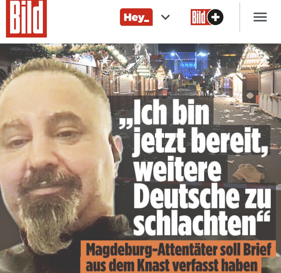 💙ₘᵢₙᵢ💙 (@miiniiiie) on Twitter photo ❌Er hat uns zerstört. Und aus dem Gefängnis kündigt er an, noch mehr Deutsche töten zu wollen. Wie krank ist dieses System?❌
Ich war da. 
Auf dem Weihnachtsmarkt in Magdeburg. 
Ich war mitten in diesem friedlichen Moment mit meiner kleinen Tochter – als das Grauen über uns ❌Er hat uns zerstört. Und aus dem Gefängnis kündigt er an, noch mehr Deutsche töten zu wollen. Wie krank ist dieses System?❌
Ich war da. 
Auf dem Weihnachtsmarkt in Magdeburg. 
Ich war mitten in diesem friedlichen Moment mit meiner kleinen Tochter – als das Grauen über uns