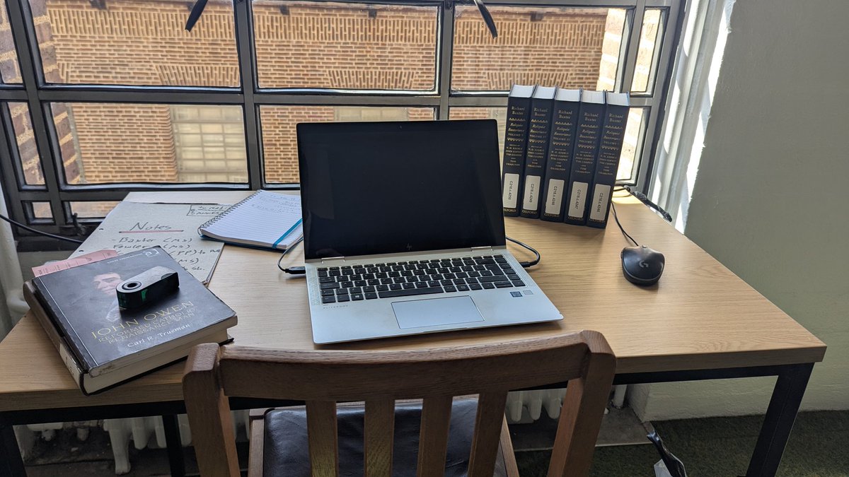 There are worse things to do than study (historical) theology honestly. 
#thankful