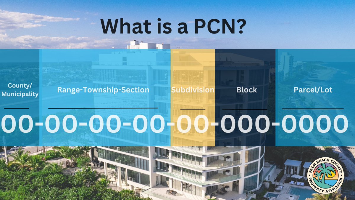 Our office ensures that more than 650,000 parcels in Palm Beach County are accurately accounted for. Each parcel is mapped on our computerized Geographic Information System (GIS) &amp; receives a unique Property Control Number (PCN) to pinpoint its exact location.#WeValueWhatYouValue