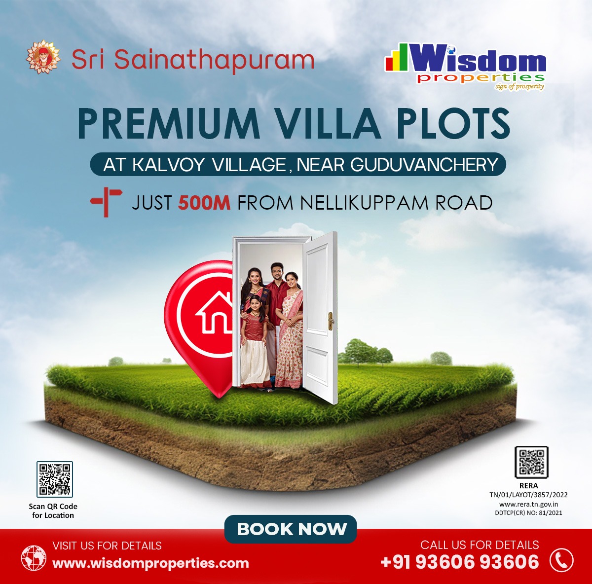 wisdomproperty's tweet image. 🏡 Your Dream Villa Starts Here! 🌿

Premium Villa Plots at Kalvoy Village, near Guduvanchery — just 500m from Nellikuppam Rd.

✨ Clear Titles
✨ Prime Location
✨ Limited Plots

📞 +91 93606 93606
🌐 wisdomproperties.com/guduvanchery-k…

#plots #plotforsale #guduvanchery #wisdomproperties