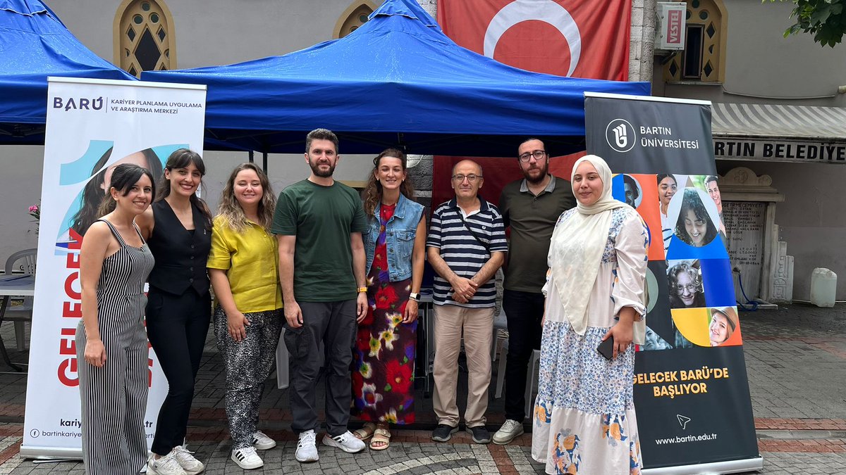 Bartın Üniversitesi SBF Hemşirelik Bölümü (@bartinsbfhem) on Twitter photo Bartın Üniversitesi Sağlık Bilimleri Fakültesi olarak 1-3 Ağustos 2025 tarihleri arasında Bartın Hükümet Caddesinde Bartın Kent Müzesi önünde “Tercih ve Tanıtım Günleri” etkinliği düzenlenerek tanıtım standı açıldı.
#BartınÜniversitesi
<a href="/baruedutr/">Bartın Üniversitesi</a>
<a href="/profdraakkaya/">Prof. Dr. Ahmet AKKAYA</a>
<a href="/Sevim_Celik67/">Prof. Dr. Sevim Çelik</a> Bartın Üniversitesi Sağlık Bilimleri Fakültesi olarak 1-3 Ağustos 2025 tarihleri arasında Bartın Hükümet Caddesinde Bartın Kent Müzesi önünde “Tercih ve Tanıtım Günleri” etkinliği düzenlenerek tanıtım standı açıldı.
#BartınÜniversitesi
<a href="/baruedutr/">Bartın Üniversitesi</a>
<a href="/profdraakkaya/">Prof. Dr. Ahmet AKKAYA</a>
<a href="/Sevim_Celik67/">Prof. Dr. Sevim Çelik</a>