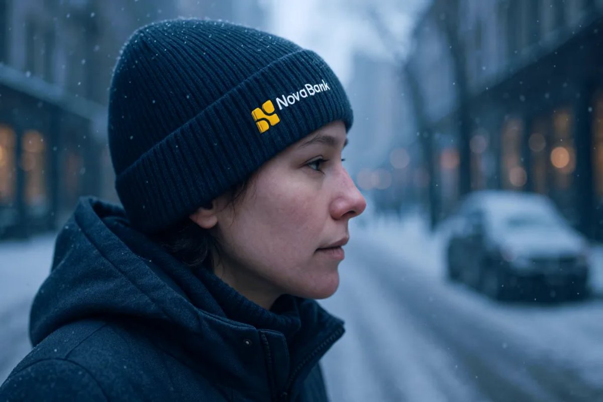 ❄️ Braving the cold with clarity and purpose.
NovaBank — wherever life takes you. #WinterCity #NovaBank #StayWarm #DrivenByPurpose