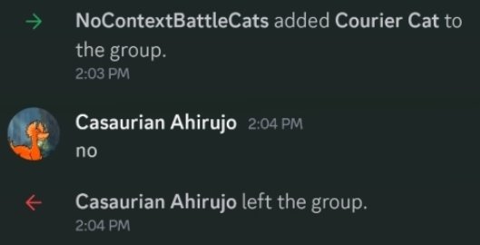 No Context Battle Cats tweet media