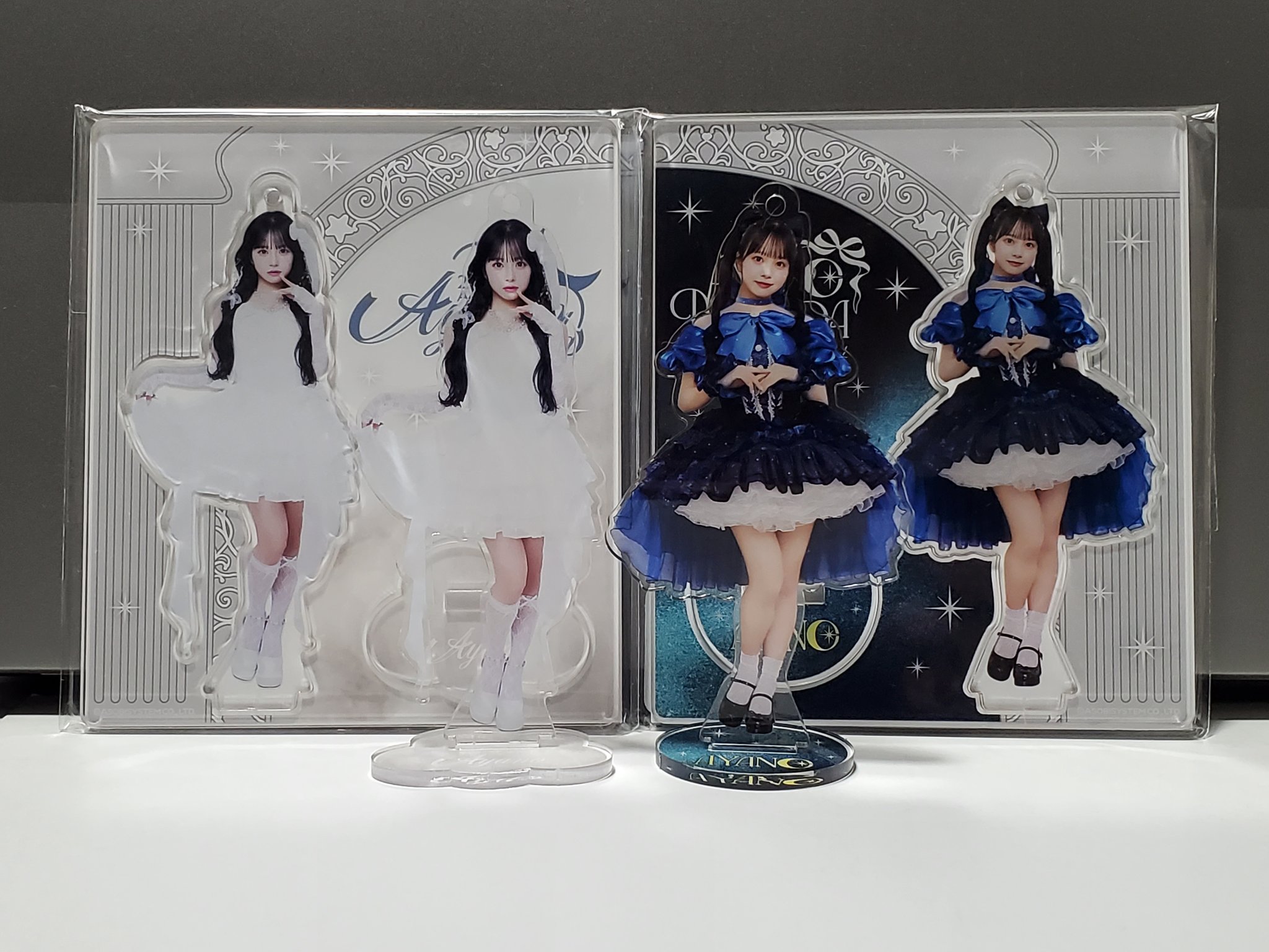 増田彩乃 生誕祭2025 アクスタ 2種セット 🎉︎︎☁増田彩乃 生誕グッズ