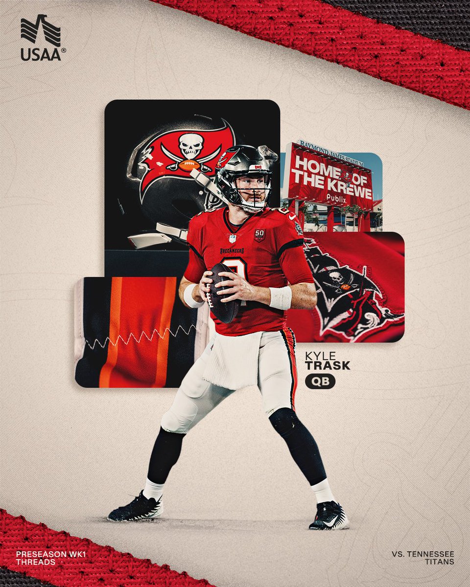 Tampa Bay Buccaneers (@buccaneers) on Twitter photo Red threads to head into preseason battle đ„ Red threads to head into preseason battle đ„