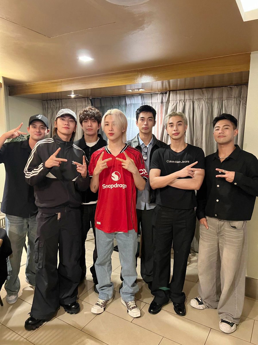 Nice catching up and seeing our friends here in Manila, <a href="/Bossckm_/">BOSS.CKM</a> and <a href="/Noeul_lee6/">Noeul</a> ☺️ Good luck with your event tomorrow — The Boy Next World: Fan Meeting in Manila! 🤩 See you again soon!

#BGYO