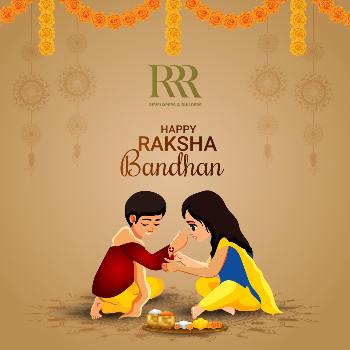 rrr_developers's tweet photo. Strong foundations. Lifelong bonds.
This Raksha Bandhan, RRR Developers celebrates relationships that stand the test of time—just like our projects. 🏡💚
#RRRDevelopers #RakshaBandhan #BuiltOnTrust #HomeForEveryBond https://t.co/iixQkp0SZz