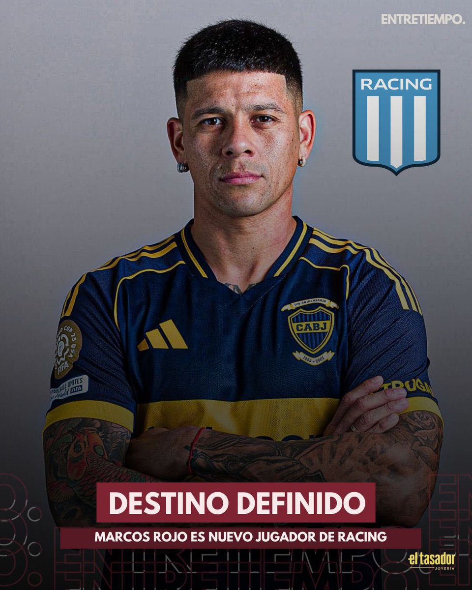 ✍️ Tras firmar la rescisión de contrato en #Boca, el defensor de 35 años continuará su carrera en #Racing .
🔜 En las próximas horas se realizará la revisión médica.

💬 ¿Que te parece esta incorporación para Gustavo Costas?