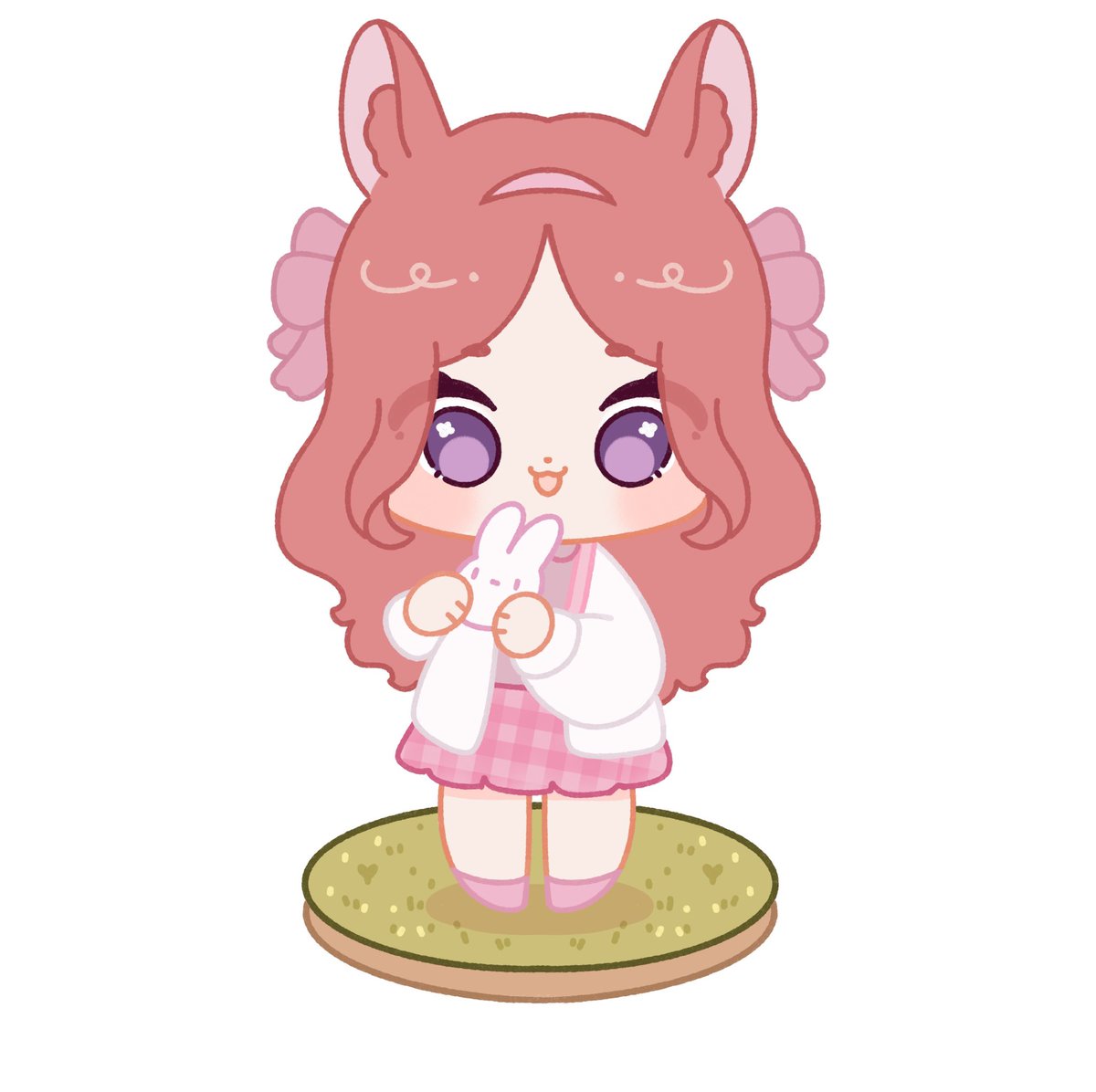 full body chibi order for <a href="/BunnyBlossomsVT/">bunny 🌸📚 libraribun vtuber!</a> 

vgen.co/safaeriegarden…