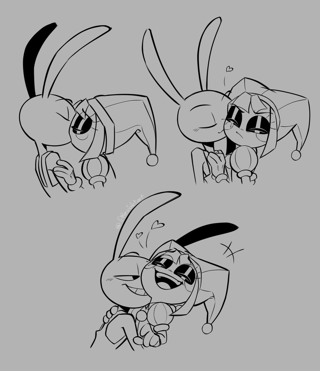 someone on Tumblr requested a kiss and I couldn’t resist 
#tadc #funnybunny