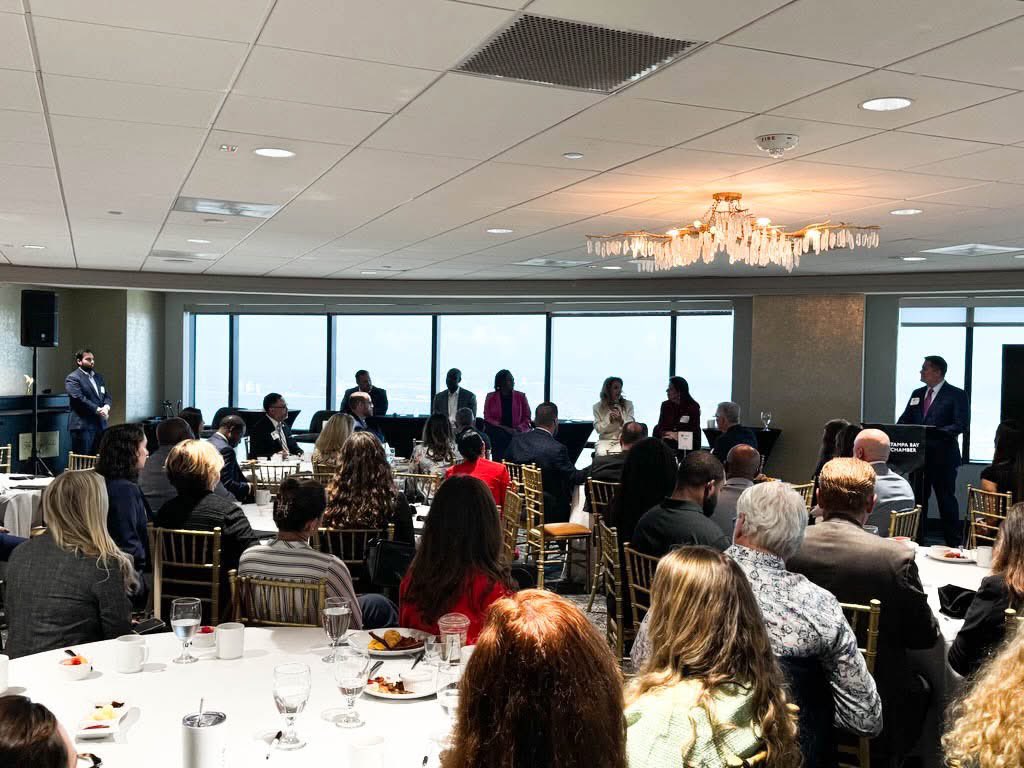 Josh Rojas (@joshrojasbn9) on Twitter photo Honored the Tampa Bay Chamber asked me to moderate their 2025 Legislative Wrap-Up. It was held at the Tampa Club, at the top of the tallest tower (42nd floor) in downtown Tampa. State representatives from Pasco, Hillsborough and Pinellas made up the panel. <a href="/BN9/">Spectrum Bay News 9</a> Honored the Tampa Bay Chamber asked me to moderate their 2025 Legislative Wrap-Up. It was held at the Tampa Club, at the top of the tallest tower (42nd floor) in downtown Tampa. State representatives from Pasco, Hillsborough and Pinellas made up the panel. <a href="/BN9/">Spectrum Bay News 9</a>
