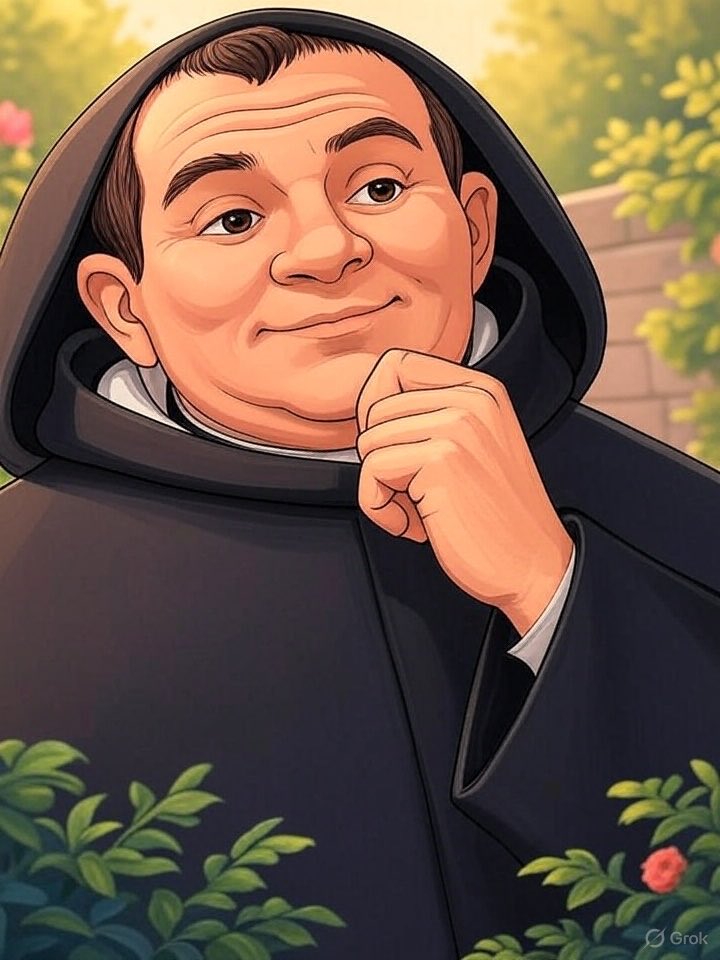 yellowbelle's tweet image. #ImagineGrok Cartoon-style illustration of St. Thomas Aquinas

Nice