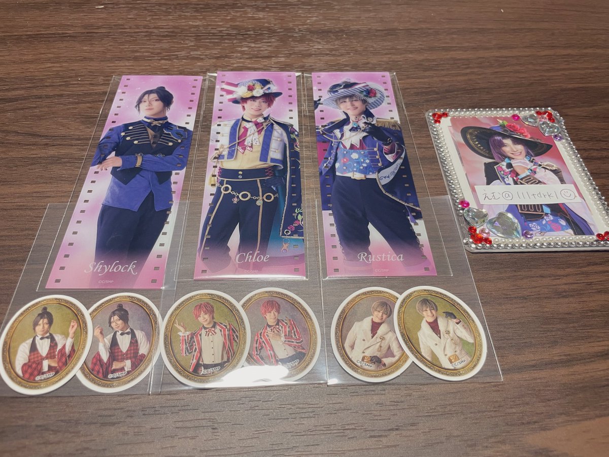 【交換・譲渡】 まほステ エチュード展  

譲▷▷フレークシール・フィルム風カード
シャイロック ラスティカ クロエ

求▷▷同種ムル 

○郵送orまほやく9/28 10/5にてお手渡し
○お気軽にお声がけください。