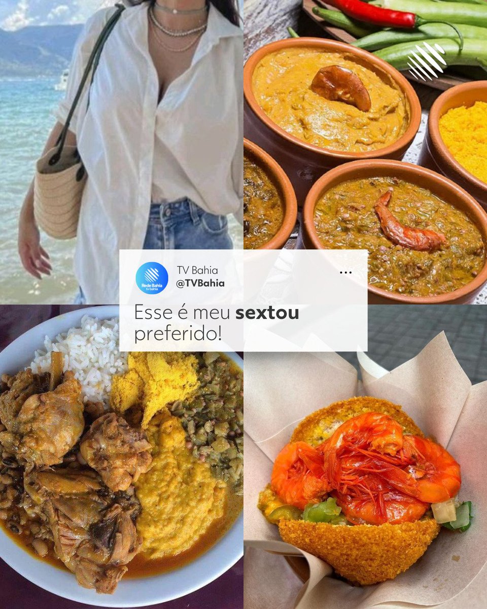 TVBahia's tweet image. Sextou na Bahia! Qual o seu sextou preferido? 👀 Conta aqui! 🗣 #Sextou #TVBahia