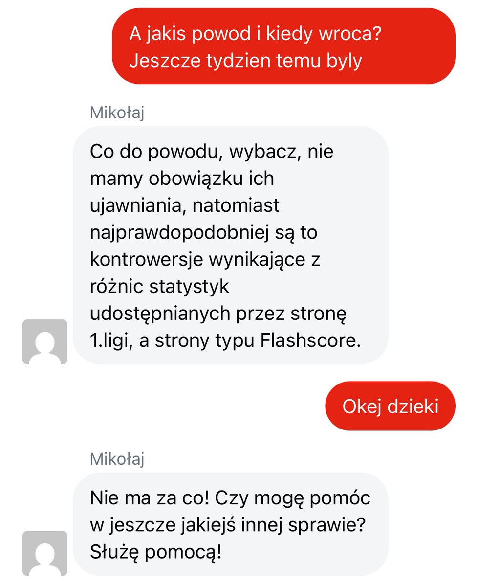 Maciej Kurlikowski (@k3icam) on Twitter photo Czuje BUUUUUL💔
Może jakieś dofinansowanie z KPO dla <a href="/_1liga_/">Betclic 1 Liga</a> co by ogarnęli kogoś do liczenia statystyk xD Czuje BUUUUUL💔
Może jakieś dofinansowanie z KPO dla <a href="/_1liga_/">Betclic 1 Liga</a> co by ogarnęli kogoś do liczenia statystyk xD