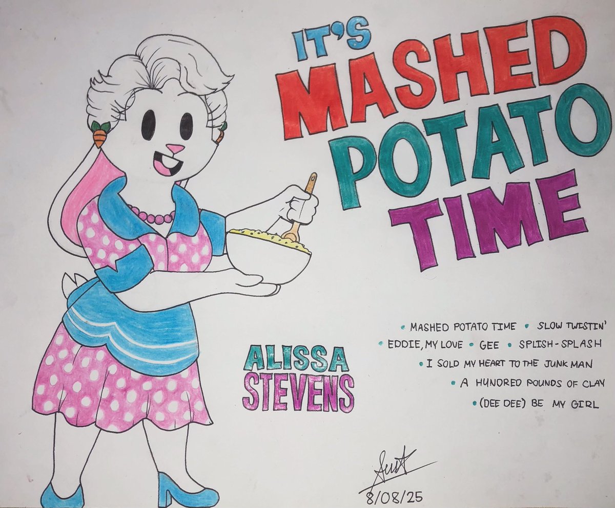 Alissa says: “It’s Mashed Potato Time!”🥔