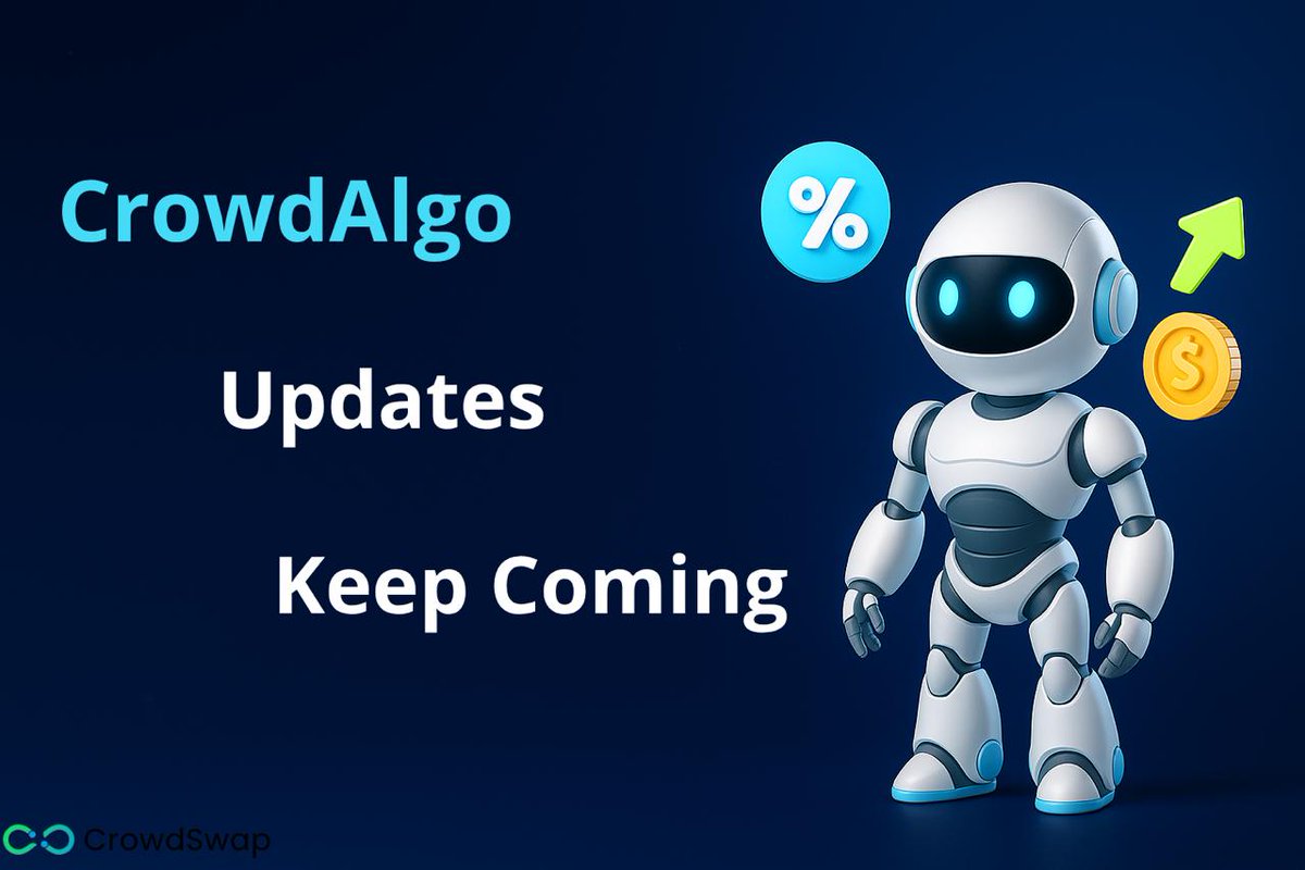 CrowdSwap_App's tweet image. CrowdAlgo Improvements Keep Coming 🔧

The team is committed to enhancing CrowdAlgo and optimizing the experience for investors. 📈

This update includes:

💰 Clearer Profit Tracking
Profits are now settled automatically every day, giving you a clear view of your earnings.…