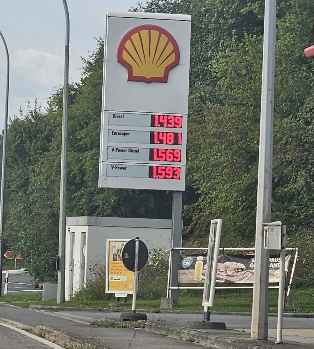 Cene goriva u Luksemburgu, najbogatijoj zemlji na svetu (najveći BDP po glavi stanovnika).