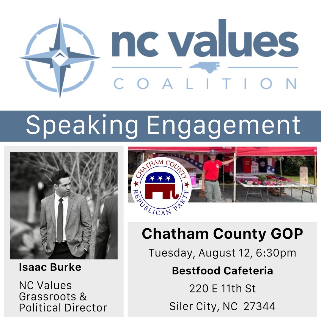 Looking forward to being in Chatham County next week! Hope to see you! #ChathamCountyNC #ncpol