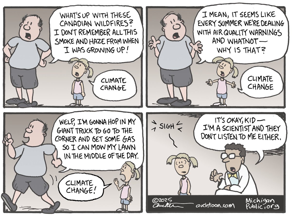AUCHTER: "Many people — including those in leadership positions in the federal government — find this inconvenient, unacceptable, or (by their own declaration) fake news. But that doesn't stop it from being true."

Full commentary: michiganpublic.org/commentary/202…