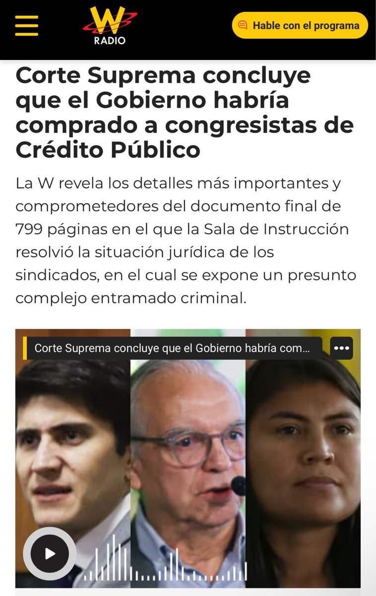 En eso se convirtió el gobierno de Colombia, en un complejo entramado criminal donde desviaron recursos para comprar votos de congresistas. 

¡Petro respóndale al país! Luis Carlos Reyes su exministro dice que usted todo lo sabía.