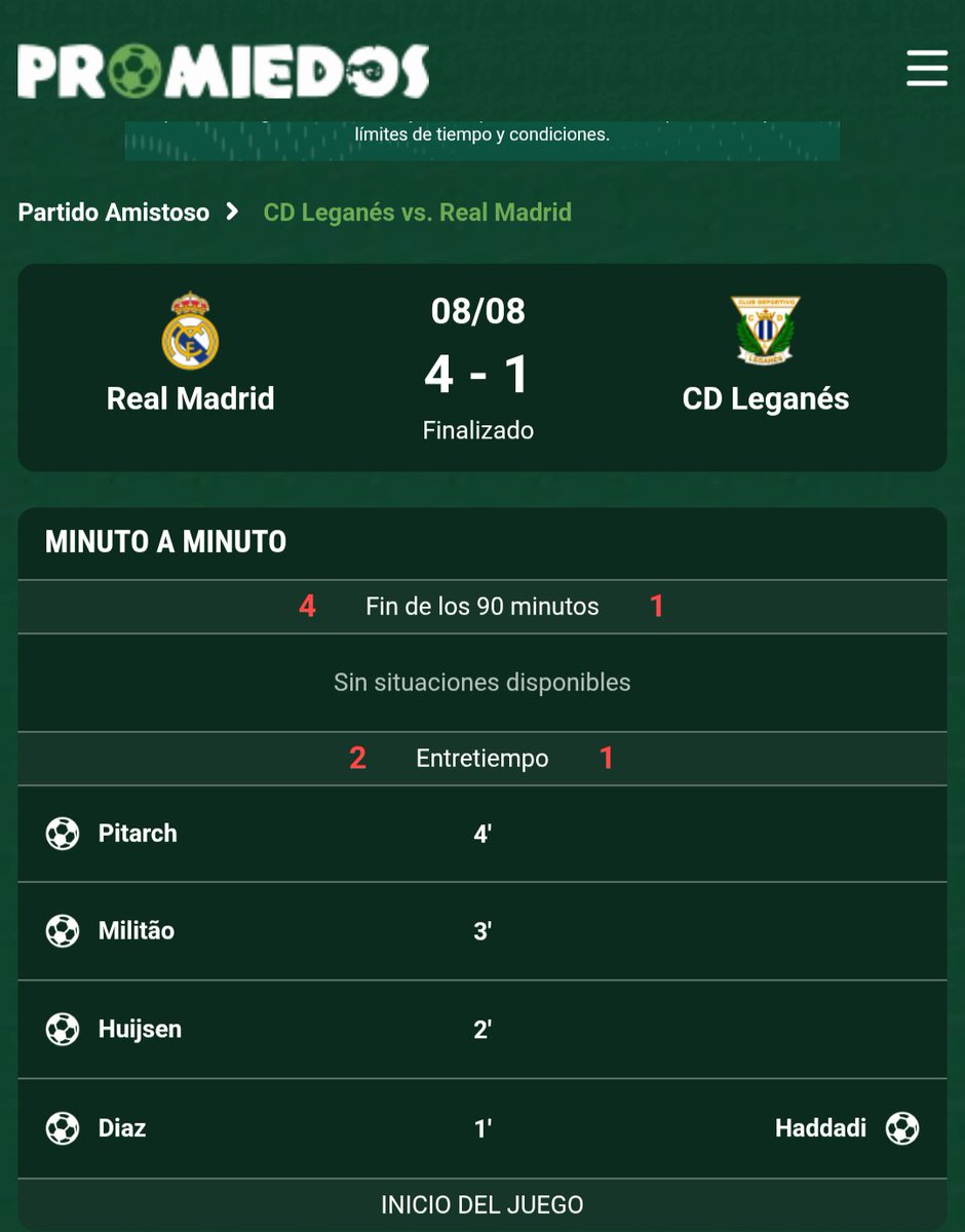 Devuelvan al antiguo Promiedos.