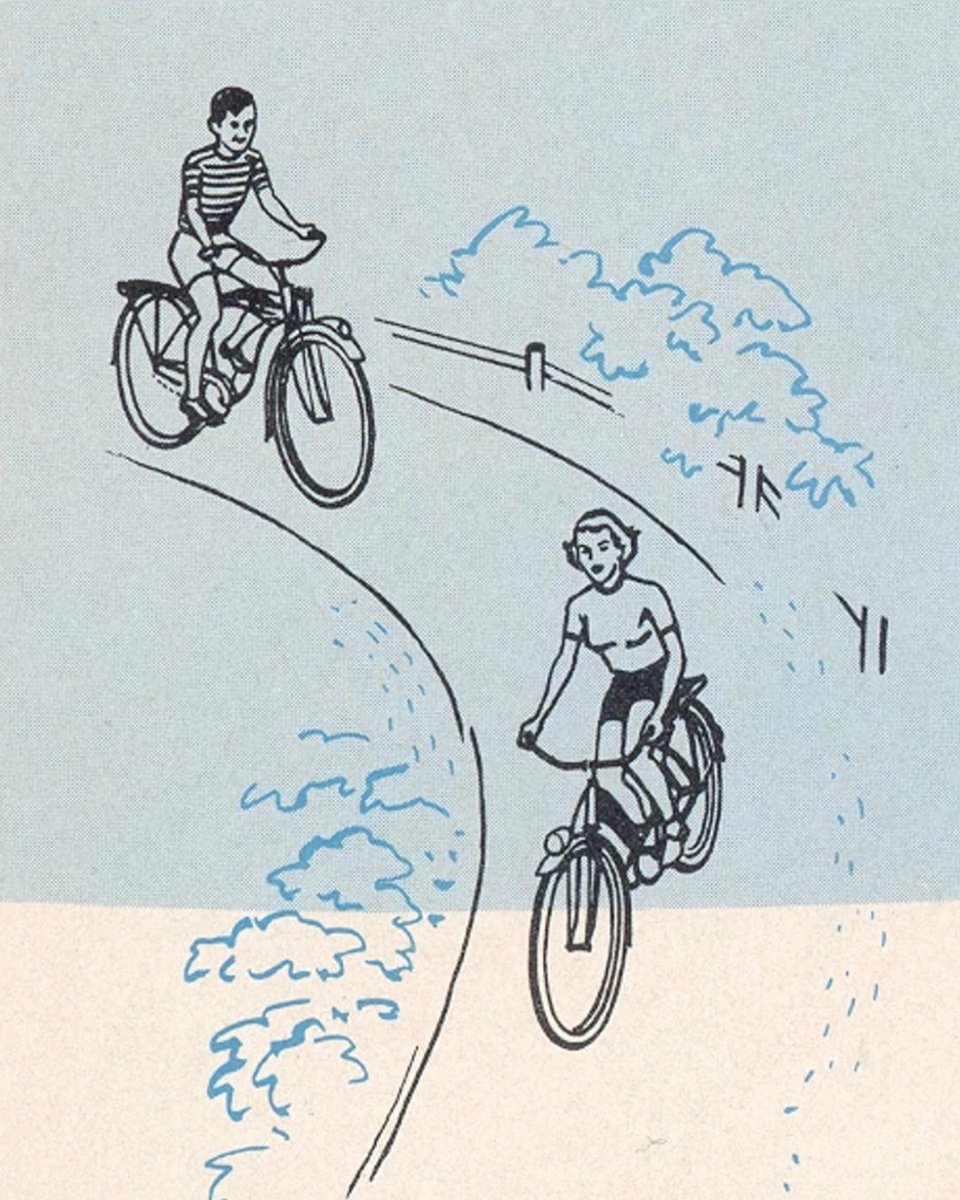 #FlashbackFriday time! Here is an ad from 1953. Keep checking back, as we show you more Schwinn history celebrating our 130th!
 #SchwinnBikes #VintageBicycle #BicycleHistory #CyclingHeritage #Schwinn130Years