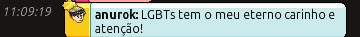 Sentirei saudades anurok, mesmo com os erros, você sempre foi muito prestativo e simpático.
