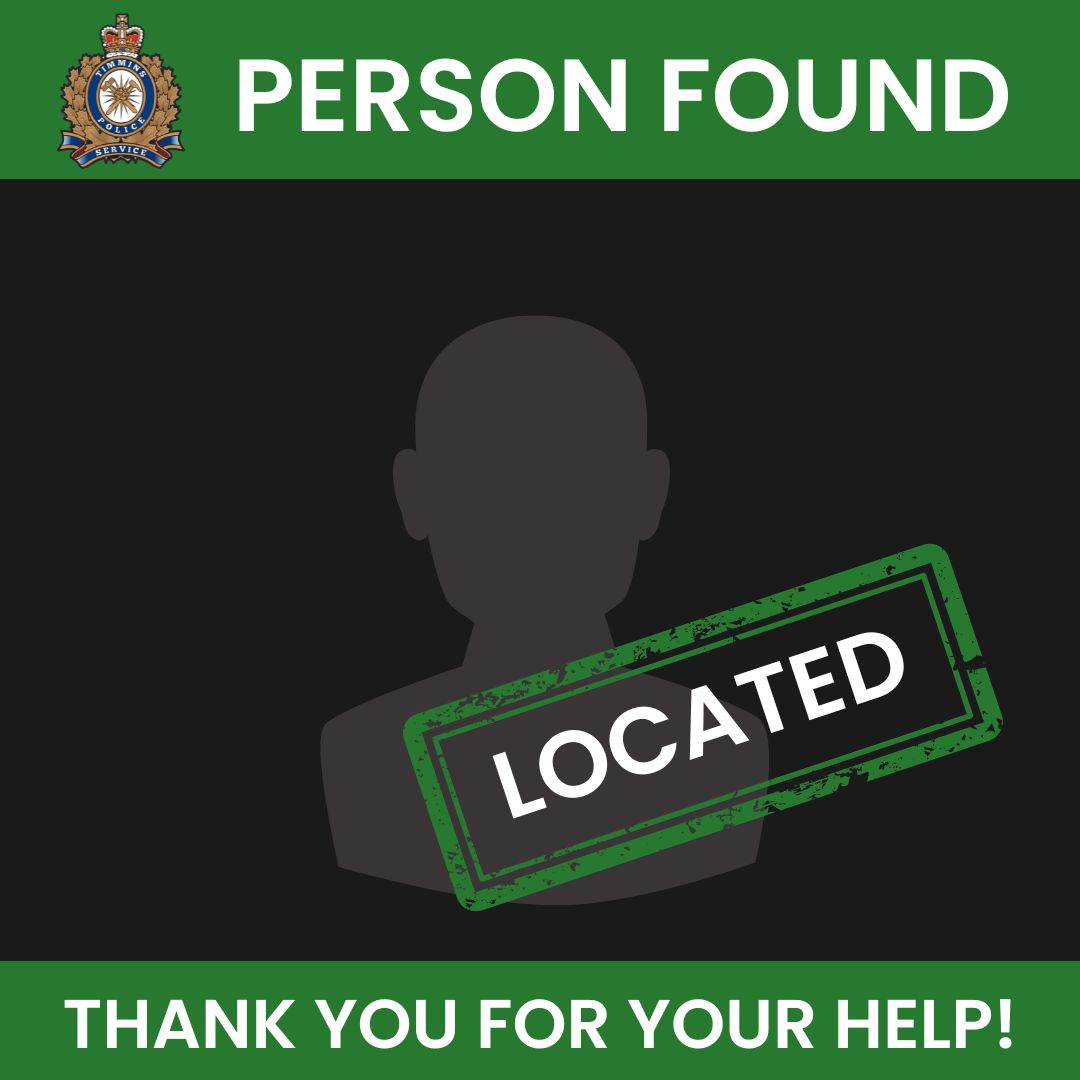 Timmins Police tweet media