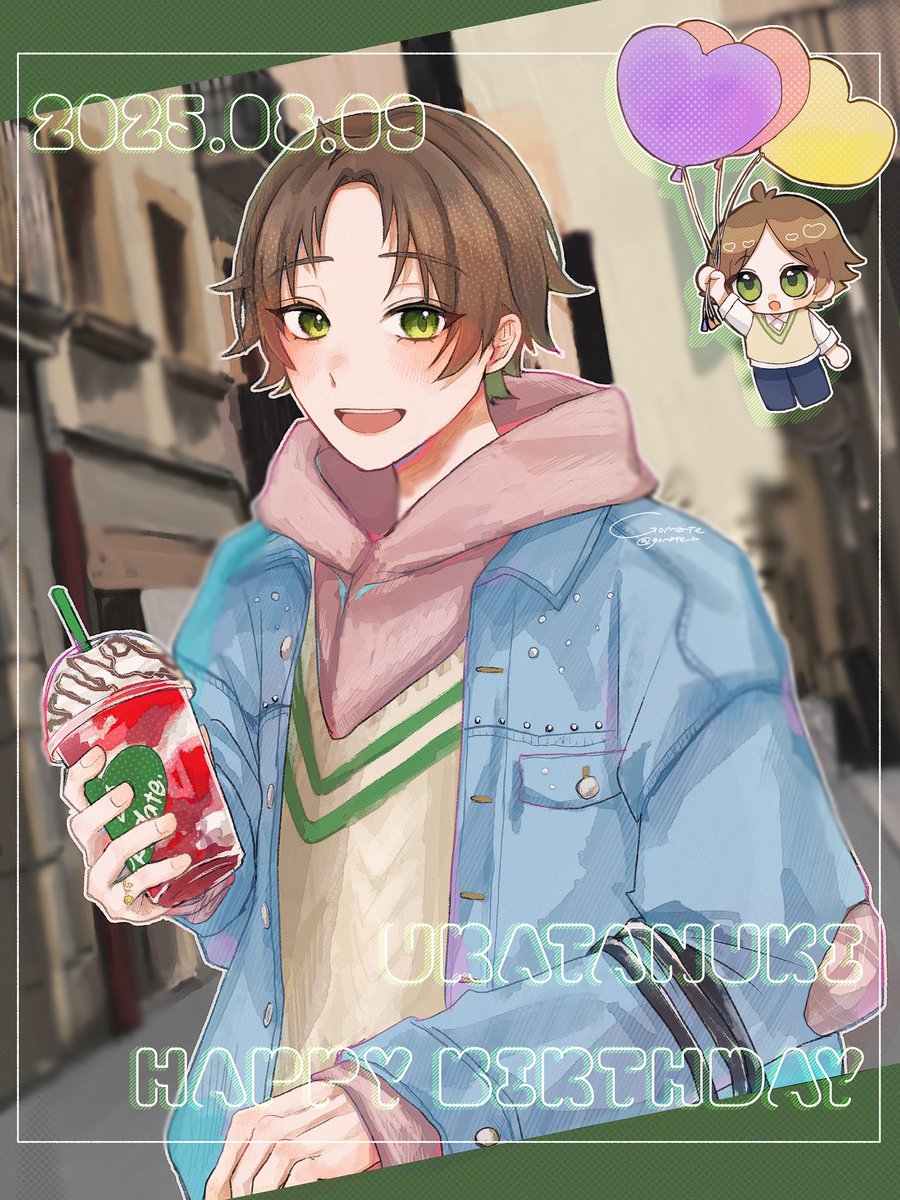 gomate_u's tweet photo. #うらたぬき誕生祭2025 
うらたさんお誕生日おめでとうございます!
今年もうらたさんにとってたくさんの幸せで溢れる1年になりますように🍀
ずっとずっと大好きです!♡
これからも応援しております🌷︎ https://t.co/QEbutCBf99