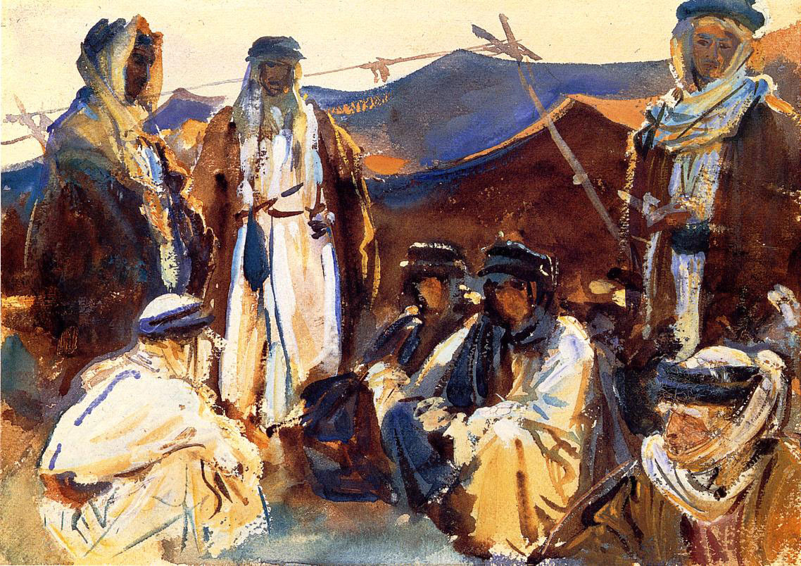Bedouin Camp #artbots #sargent