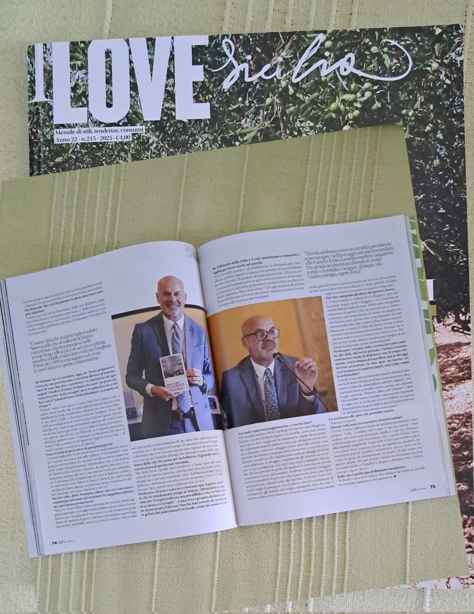 lepaginechiare (@cscaduto) on Twitter photo Nel nuovo numero di <a href="/ILSmagazine/">I love Sicilia</a> intervisto Giampaolo Frezza, docente <a href="/UniLUMSA/">Università LUMSA</a> innamorato della nostra città, al quale ho chiesto di parlarci del suo "Palermo spasima", <a href="/rubbettinobooks/">Rubbettino Editore</a> ph. Giuseppe Montalbano. Buona lettura. Nel nuovo numero di <a href="/ILSmagazine/">I love Sicilia</a> intervisto Giampaolo Frezza, docente <a href="/UniLUMSA/">Università LUMSA</a> innamorato della nostra città, al quale ho chiesto di parlarci del suo "Palermo spasima", <a href="/rubbettinobooks/">Rubbettino Editore</a> ph. Giuseppe Montalbano. Buona lettura.