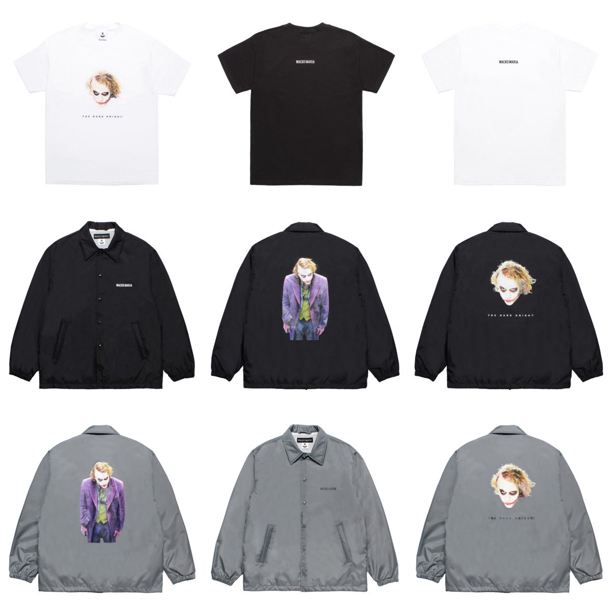 WACKO MARIA x The Dark Knight Trilogy 2025年春夏の新作コラボが国内