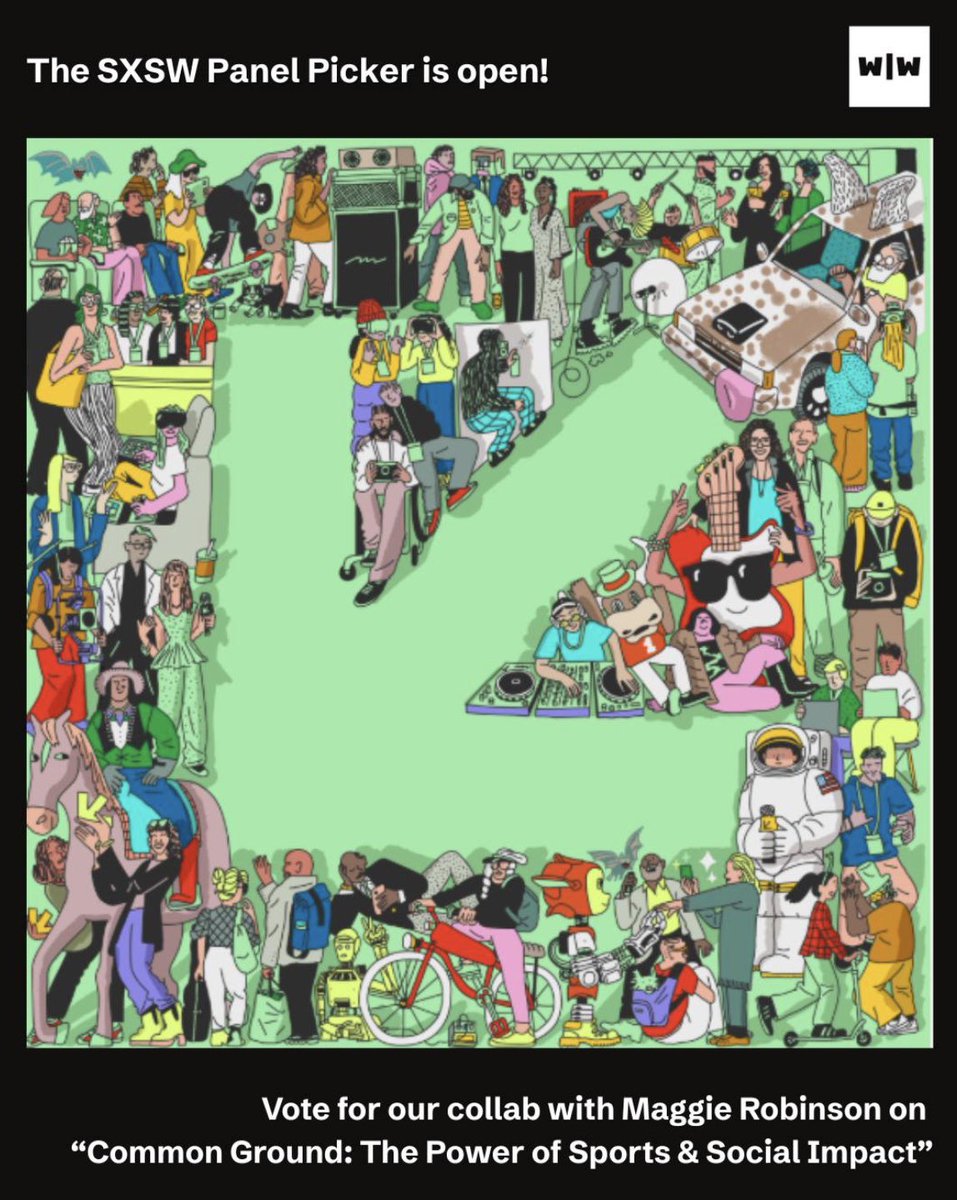 🚨 I need your help!

My SXSW 2025 panel, Common Ground: The Power of Sports and Social Impact, is live &amp; public voting is open!

✅ Vote here: lnkd.in/eSNxTNSP

Your vote helps us bring this important conversation to the SXSW stage. Make a quick profile and throw us a ❤️!