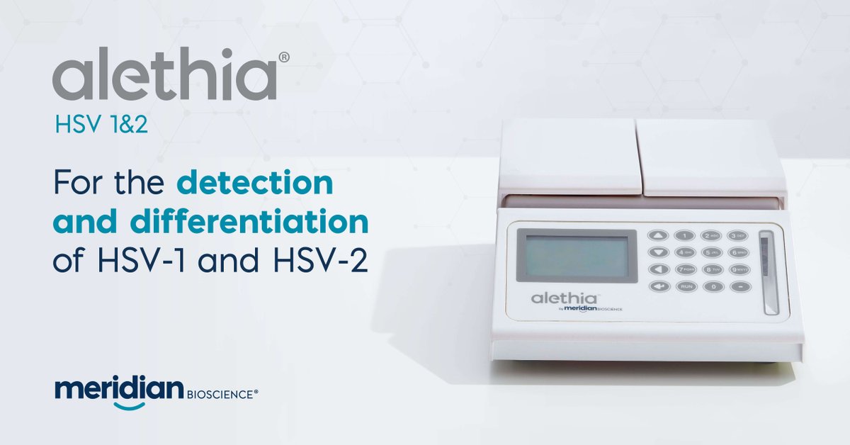 HSV-1 and HSV-2 are closely related viruses that pose entirely different risks; therefore, it’s critical to have a type-specific diagnosis.

Click 👇 to learn more about our molecular solution for the detection AND differentiation of HSV-1 and HSV-2. hubs.li/Q03BS0700