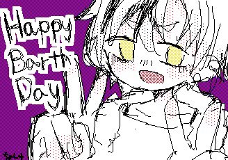 誕生日おめでとう〜🎂
 #漆黒の水鏡