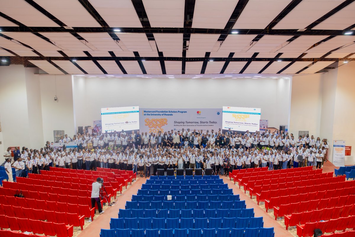 Mastercard Foundation Scholars Program at UR (@mcfscholarsur) on Twitter photo "To be good leaders, we must define who we are, what we are to do, where we are heading, and the strategies to get there."
Prof. <a href="/mdkayihura/">Prof. MD Kayihura</a>, Vice Chancellor <a href="/Uni_Rwanda/">University of Rwanda</a> addresinng Mastercard Foundation Scholars #SummerCamp2025 "To be good leaders, we must define who we are, what we are to do, where we are heading, and the strategies to get there."
Prof. <a href="/mdkayihura/">Prof. MD Kayihura</a>, Vice Chancellor <a href="/Uni_Rwanda/">University of Rwanda</a> addresinng Mastercard Foundation Scholars #SummerCamp2025