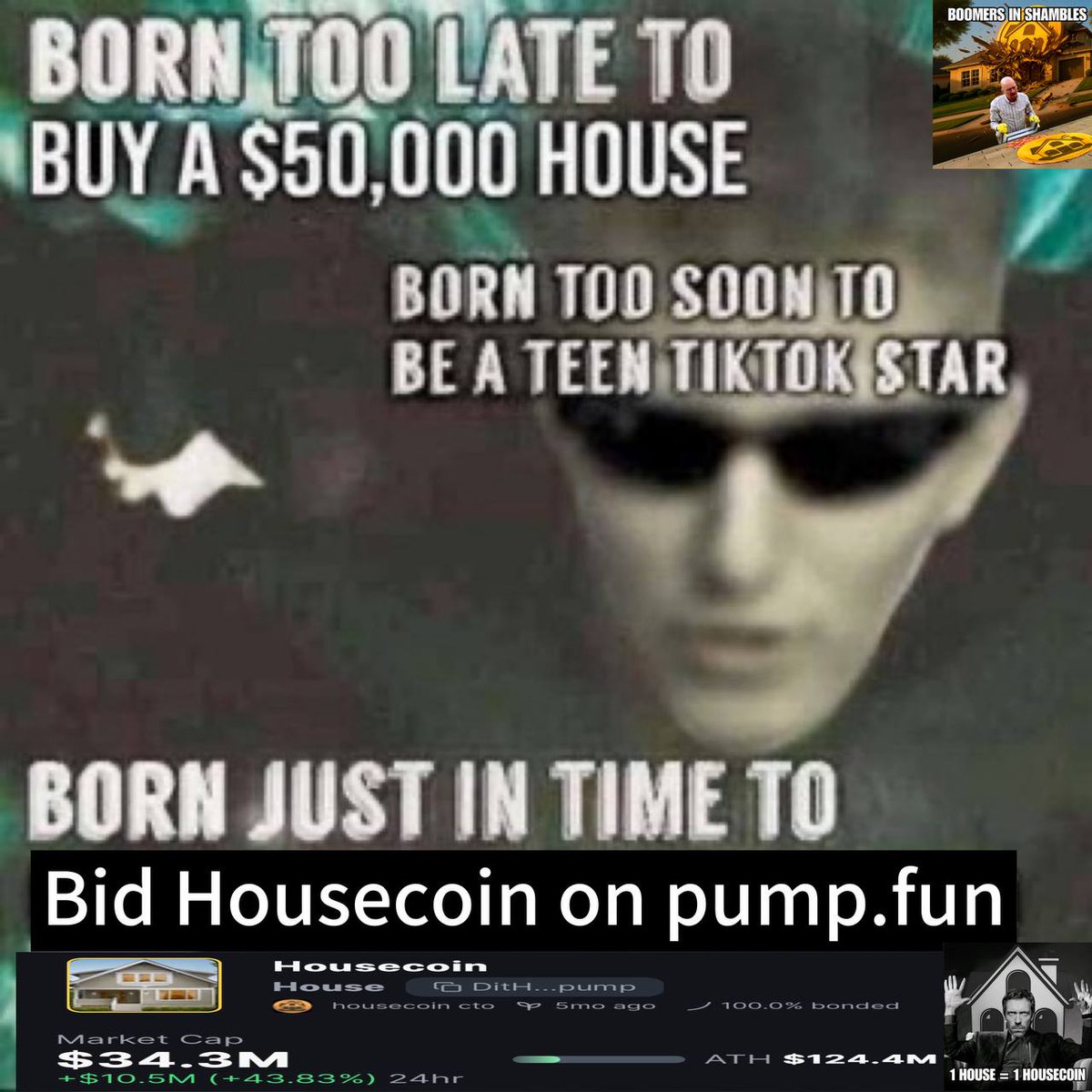 Housecoin tweet media