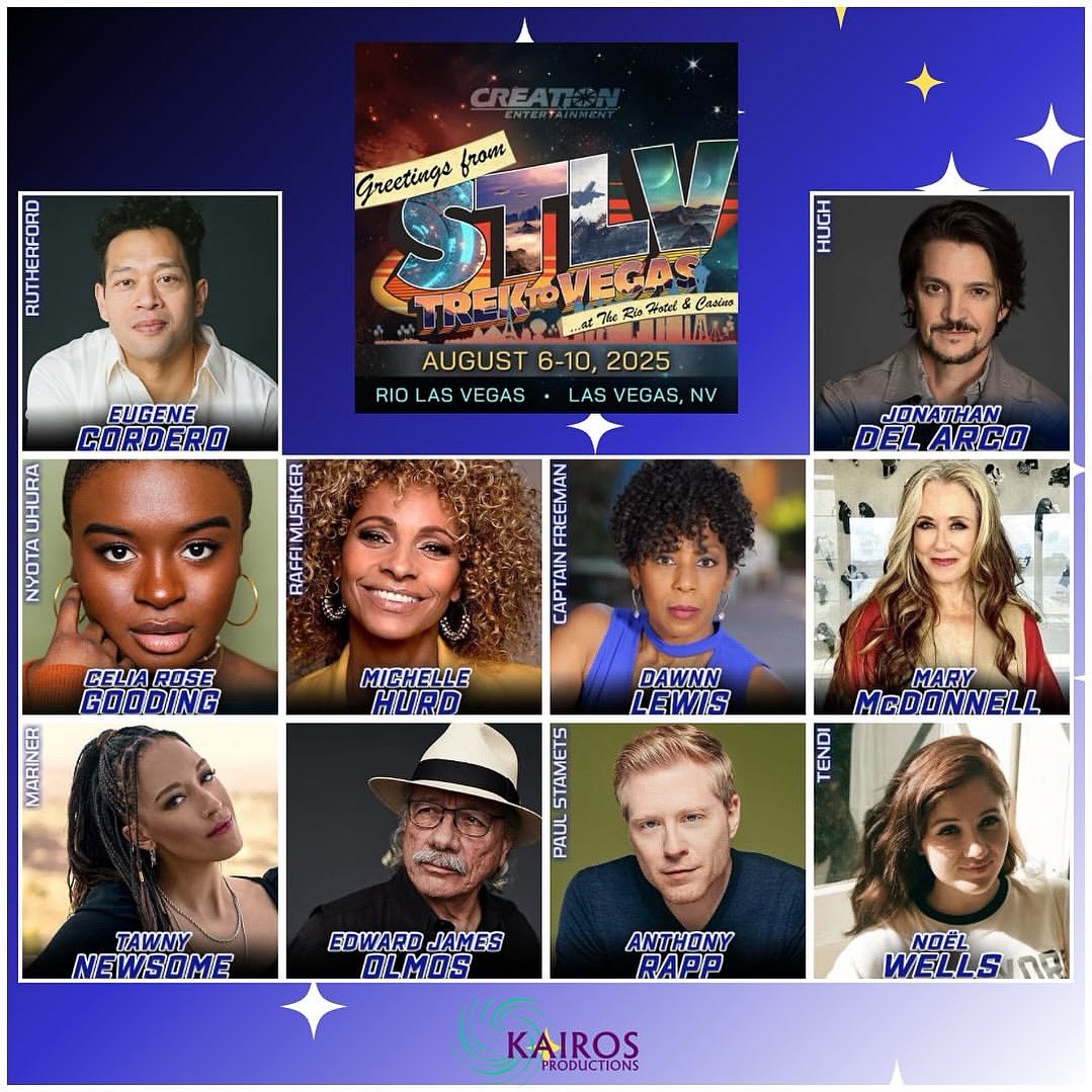 Anthony Rapp (<a href="/albinokid/">Anthony Rapp SAG-AFTRA National Board Member</a>) at Star Trek Las Vegas 2025