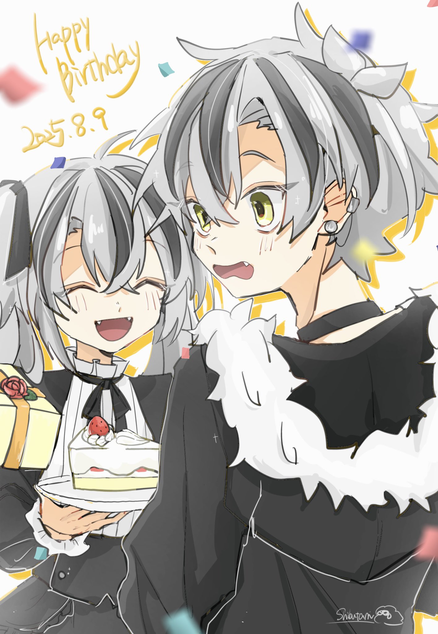 ♡お誕生日プレート♡ 【⑤あにまる(強強)】 っ´ω`)┌iii┐(´ω`⊂ )) #nqrse誕生祭2023 #nqrse #なるせかい
