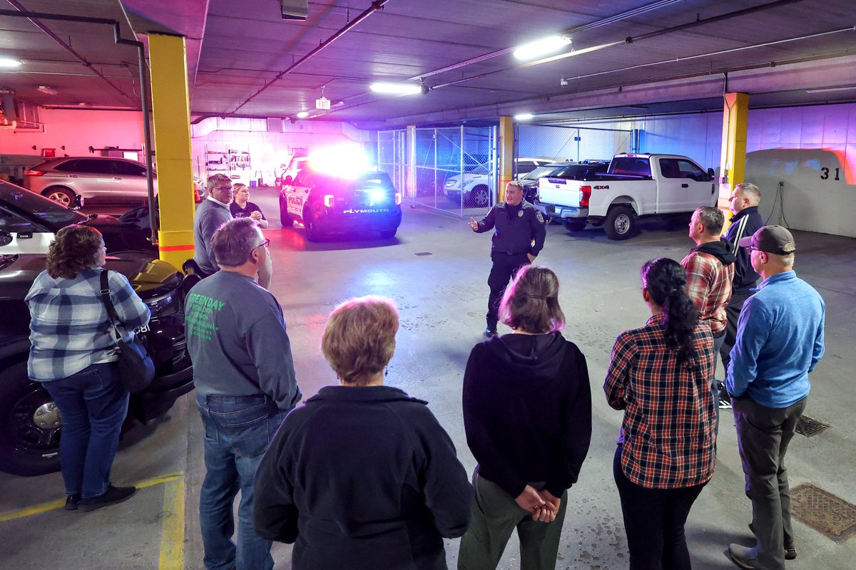 Get an inside look at Plymouth Police and Fire operations – sign up to participate in the Public Safety Citizens Academy 🚨

The free, 12-week course meets 6-9 p.m. Thursdays beginning Sept. 11. Each week, a different aspect of public safety will be featured through presentations