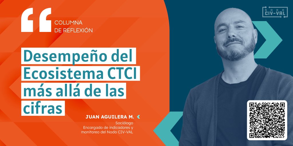 ✍🏻 Te invitamos a leer la columna de reflexión de Juan Aguilera de <a href="/nodociv_val/">Nodo CIV-VAL</a>, quien nos plantea que el verdadero valor de este #ecosistema no se refleja sólo en cifras aisladas, sino en el #impacto real generan en la #sociedad nodociv-val.cl/2025/08/05/col… #Ciencia #Datos